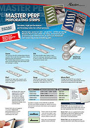 Master Perf Perforating Strips